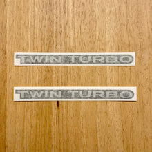Load image into Gallery viewer, 91-98 Twin Turbo Sail Panel Decals (Pair)
