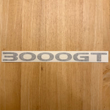 Load image into Gallery viewer, 94-98 Rear Garnish 3000GT Decal - Metallic Gunmetal