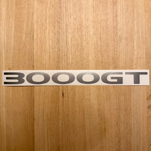 Load image into Gallery viewer, 94-98 Rear Garnish 3000GT Decal - Metallic Gunmetal