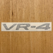 Load image into Gallery viewer, 94-98 Rear Bumper VR-4 Decal - Metallic Gunmetal