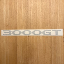 Load image into Gallery viewer, 94-98 Rear Garnish 3000GT Decal - Metallic Silver