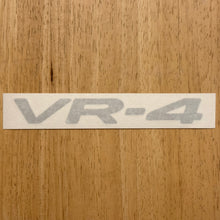 Load image into Gallery viewer, 94-98 Rear Bumper VR-4 Decal - Metallic Silver