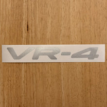 Load image into Gallery viewer, 94-98 Rear Bumper VR-4 Decal - Metallic Silver