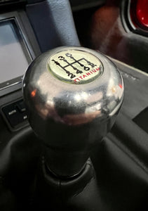 6 Speed Emblem for GTO Titanium Shift Knob