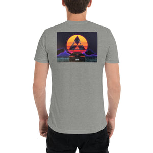Night Drive - Men's Tri-blend Shirt